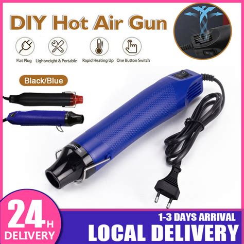 Eu Plug Hand Hold Hot Air Heat Gun Blower Shrink Gun V W Dryer Tools Shrink Diy Tool
