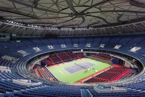 qizhong tennis center lighting control project  shining success