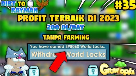 Profit Terbaik Di 2023 100 200DL Day Tanpa Farming Dirt To Rayman 35