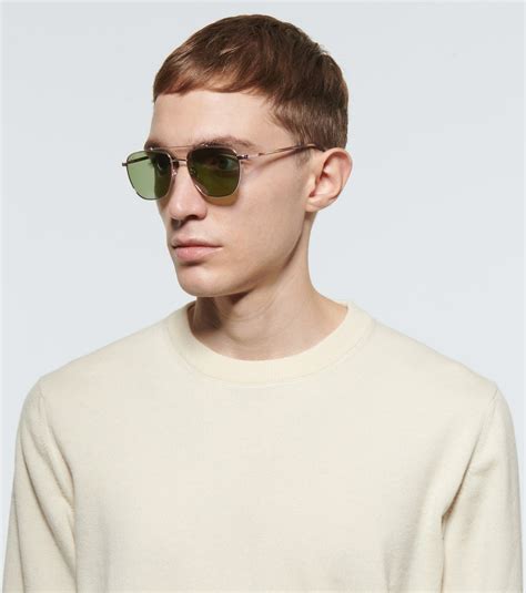 Loro Piana Open Aviator Sunglasses Loro Piana