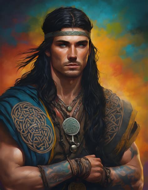 Celtic Warrior Man Fantasy Free Stock Photo Public Domain Pictures