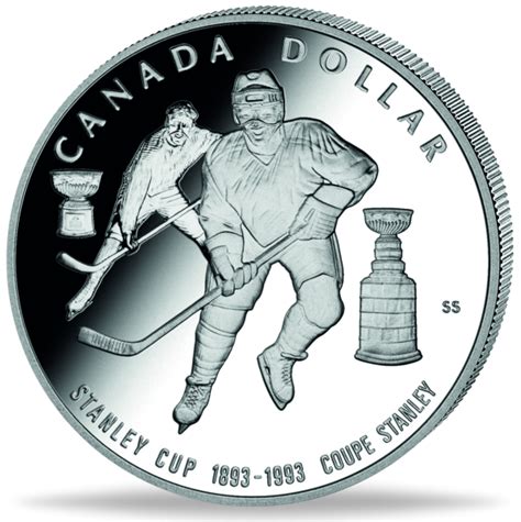 Kanada Kanadischer Dollar Stanley Cup Silber M Nzen