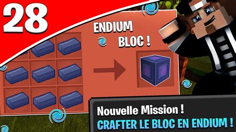 J Ai Voulu Craft Le Premier Bloc En Endium Du Serveur Et