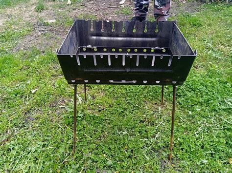 Раскладной мангал чемодан, мангал валіза на 8 шампурів, сталь 2 мм: 795 ...