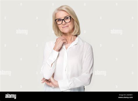 Woman Shy Mature Hi Res Stock Photography And Images Alamy