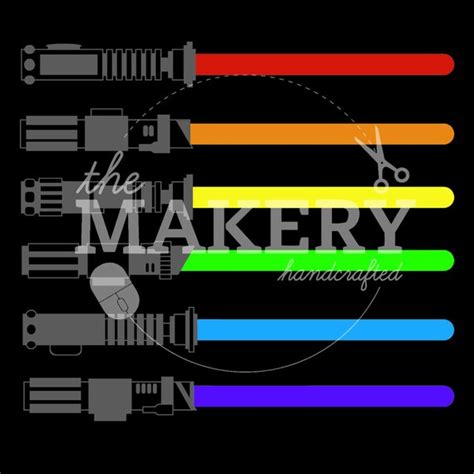 Pride Lightsaber Svg Gay Pride Png Cricut Cut File Lgbtq Etsy