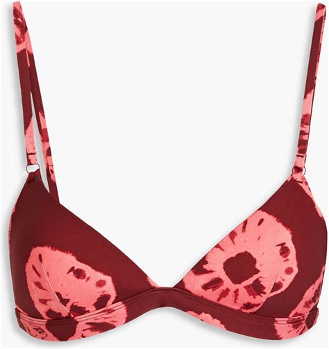 Zimmermann Separates Sculpt Tie Dyed Triangle Bikini Top ShopStyle