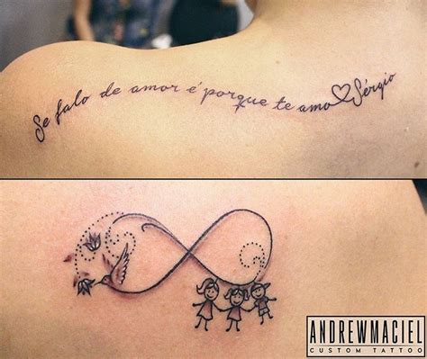 Resultado De Imagem Para Tatuagem M E E Tr S Filhos Siblings Tattoo For