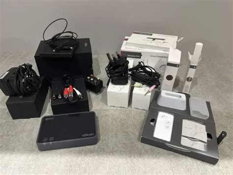 Oticon Connectline Streamer Pro 13a And Oticon Connectline Tv Adapter 2