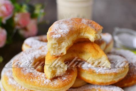 Пышки, рецепт классический: пошаговый рецепт с фото