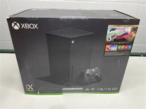 MICROSOFT XBOX SERIES X 1TB Console Forza Horizon 5 Bundle Black EUR