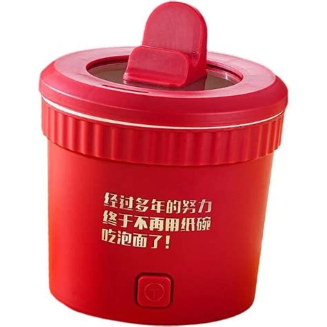 Mini Hot Pot Ramen Cuiseur Antiadh Sif Double Couche Isolation Thermique Multifonctionnel