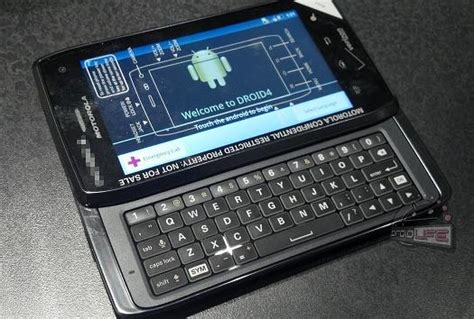 Motorola Droid 4 LTE 4G with Slider QWERTY Keyboard | CDMA Tech