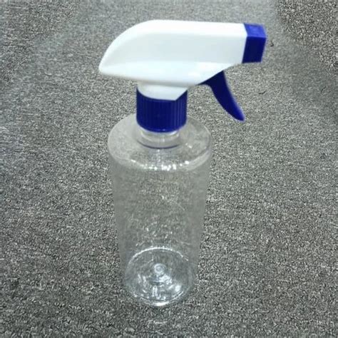 Blue Trigger Spray PET Bottle Use For Storage Liquid Storage 350 Ml