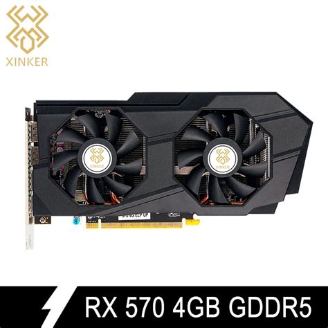 Для игр, офиса, майнинга, эфира Rx 570 4g, видеокарты 7000 МГц, GDDR5 ...