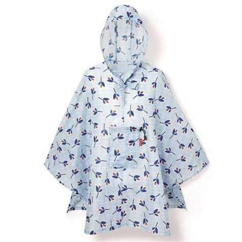 Дождевик пончо Mini Maxi Leaves Blue купить в интернет-магазине ...
