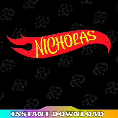 Personalized Name Hot Wheels Custom Logo With Name Logo Per Inspire Uplift