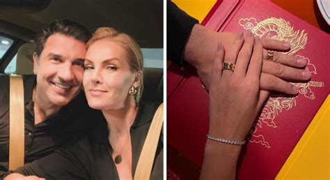 Ana Hickmann E Edu Guedes Anunciam Noivado Folha Pe