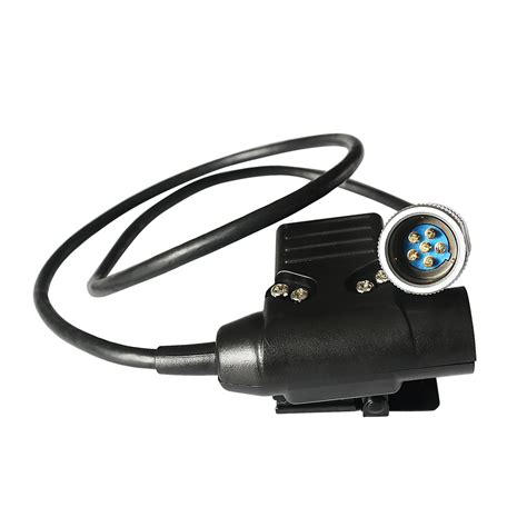 Tactical Headset Adapter U94 6 Pin PTT for AN/PRC 152 PRC 148 Dummy ...