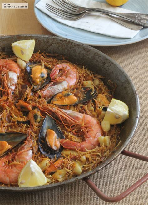 El Secreto Para Hacer Una Fideuá De Fideo Fino Con Los Fideos Que Tienes En Casa