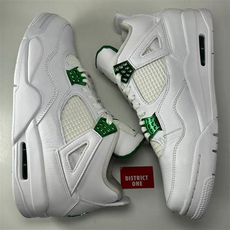 Air Jordan 4 Retro Green Metallic Size 9 5 CT8527 113 EBay