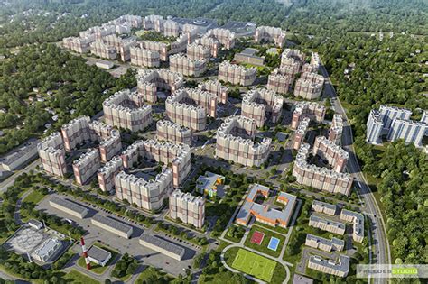 ЖК "Новое Пушкино", г. Пушкино on Behance