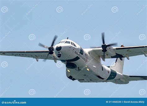 Cockpit Of Casa C-212 Twin Engine Transport Aircraft VH-VHB Operated By ...