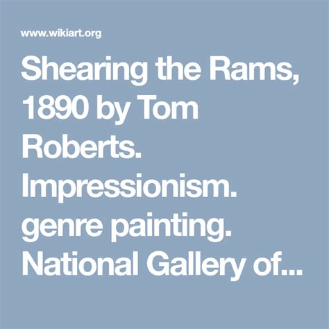 Shearing The Rams 1890 By Tom Roberts Impressionism Genre Painting