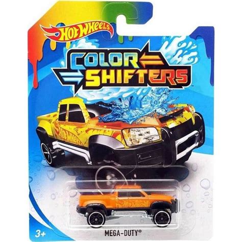 Hot Wheels Angli K Color Shifters Mega Duty Max Kovy Hra Ky