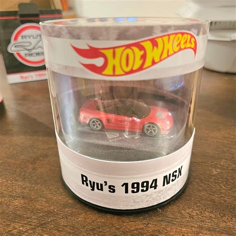 Hot Wheels Ryu Asada S Nsx Red Line Club Rlc Hkg Shopee Brasil