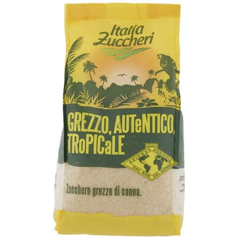 Italia Zuccheri Zucchero Grezzo Di Canna In Sacchetto Kg 1