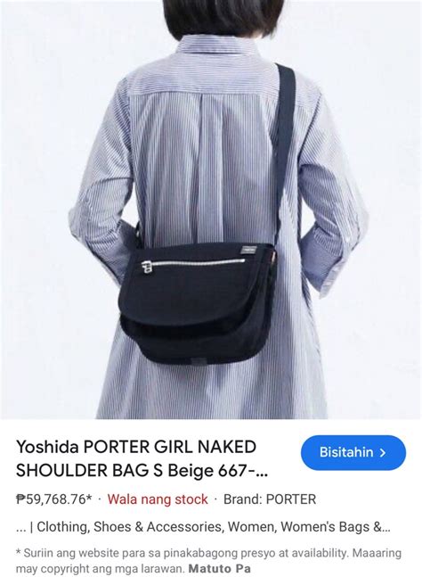 Yoshida PORTER GIRL NAKED SHOULDER BAG Luxury Bags Wallets On Carousell