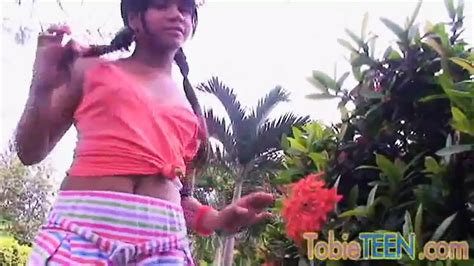 Tobie Teen Fingers Her Sweet Pussy Solo Outdoors Xhamster