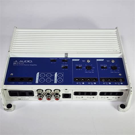 JL Audio M400/4 4-Channel Marine Amplifier - 75 Watts RMS x 4 - TESTED ...