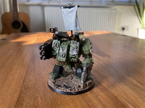 Warhammer 40k Space Marines Salamanders Ironclad Dreadnought EBay