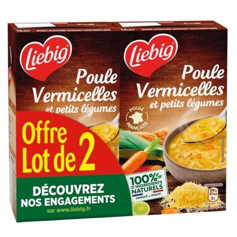 Soupe Poule Fran Aise Vermicelles Et Petits L Gumes Liebig Le Lot De