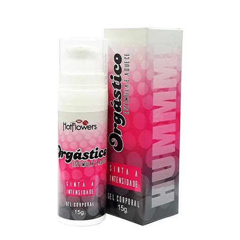 Gel Excitante Org Stico Lubrificante Feminino G Hot Flowers Distribuidora Hotflowers