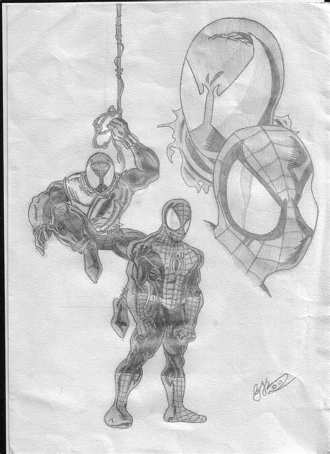 Spider Man And Scarlet Spider By Kameleon84 On Deviantart