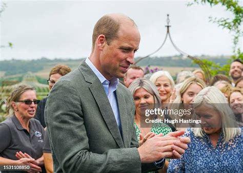 Prince William, Prince of Wales visits The Duchy Of Cornwall Nursery