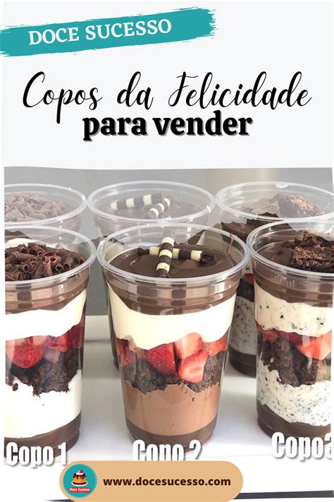 Mike Pode Vender 20 Copos - Como fazer e vender Copos da Felicidade | Receitas, Receitas de ...