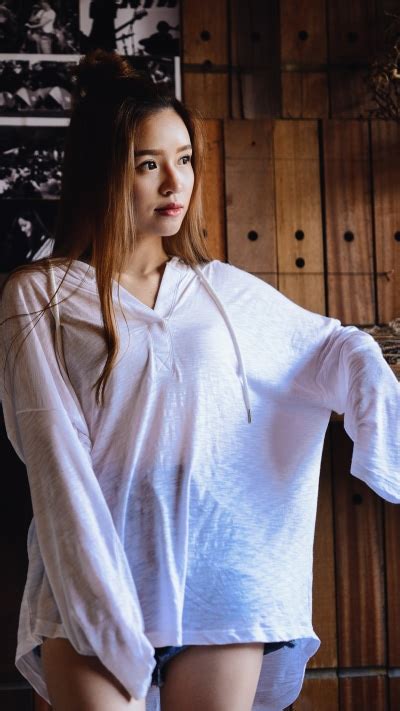 Women Asian Brunette Model 1440x2560 Phone HD Wallpaper