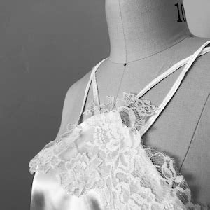 Easy Lingerie Sewing Pattern Sizes XS XL Sexy Valentines Day Slip Dress Halter Neck