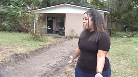 Florida Moms Concrete Driveway Stolen