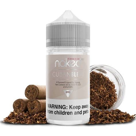 Naked 100 Tobacco Cuban Blend 60mL Vaper Choice