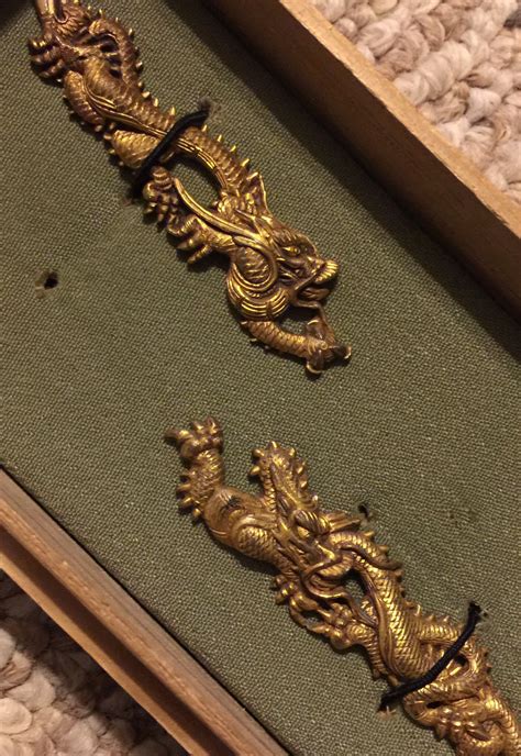 Dragon menuki for Tadayoshi daisho from the collection of David W ...