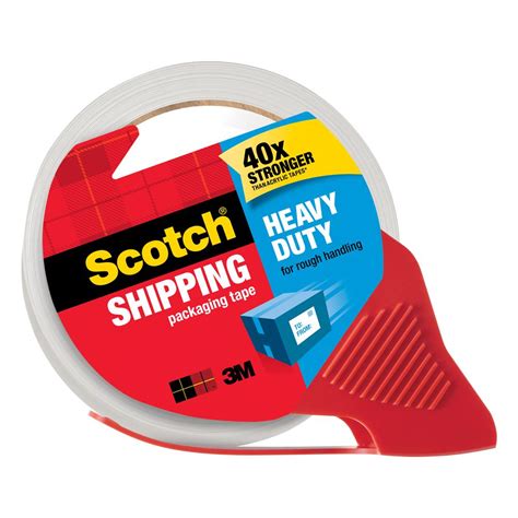 3m Scotch 188 In X 546 Yds Heavy Duty Shipping Packaging Tape With