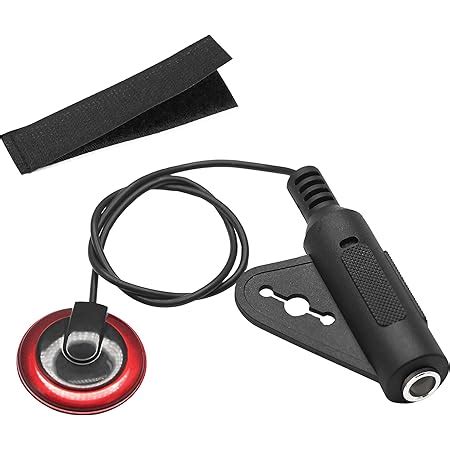 Dilwe Piezo Pickup de Guitare Micro de piézo électrique de Microphone