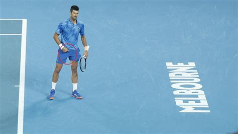 Novak Djokovic Explique La C L Bration Pointe Les Organes G Nitaux