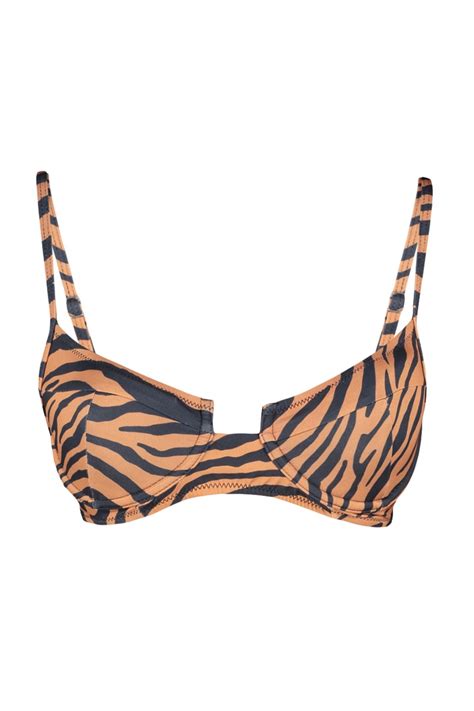 Trendyolmilla Zebra Desenli Balkonet Bikini Üstü TBESS BU Fiyatı Yorumları Trendyolmilla