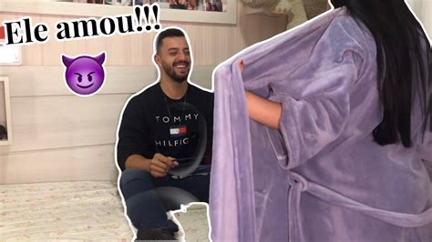 Provando Lingerie Nova Para O Marido Youtube